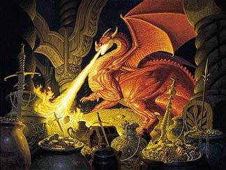 Smaug by the Brothers Hildebrandt